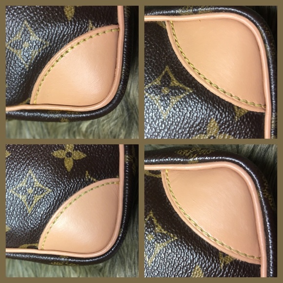 Louis Vuitton Leather Strap Peeling Paint